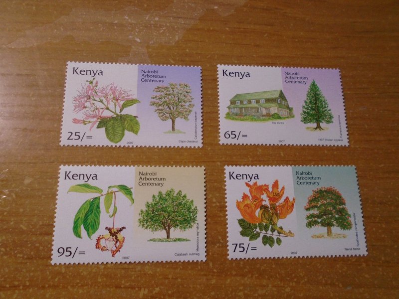 Kenya  #  815-18   MNH   Flowers