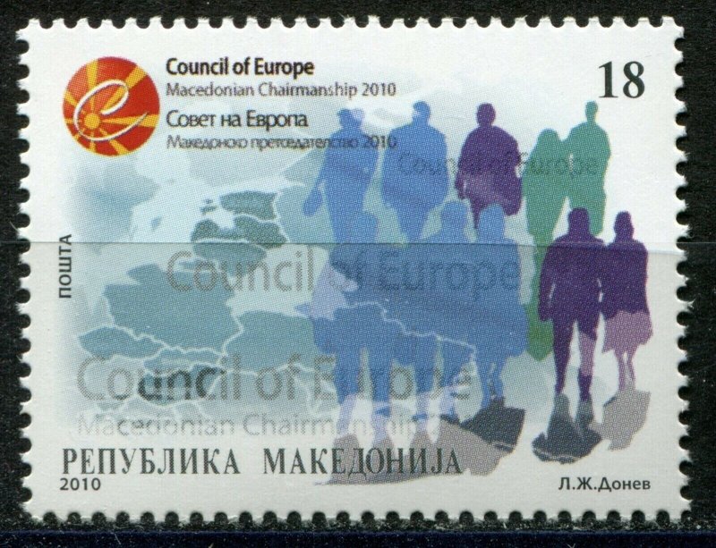 047 - MACEDONIA 2010 - Council of Europa - MNH Set