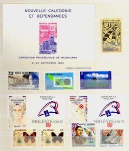 New Caledonia Collection MNH CV$13310.00 Imperforate 1950-1997 In Two Stockbooks