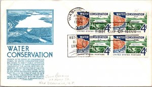 FDC 1960 SC #1150 Anderson Cachet - Washington DC - Block Of 4 - J5585