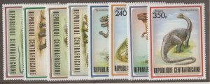 Central African Republic Scott #872-879 Stamp - Mint NH Set