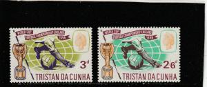 Tristan da Cunha  Scott#  93-4  MNH