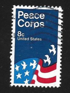 SC# 1447 - (8c) - Peace Corps, used single - Used