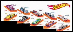 PCBstamps  US #5321/5330a Block $5.00(10x{50c})Hot Wheels, MNH, (5)