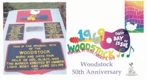 Woodstock 50th Anniversary FDC