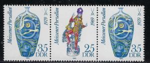 Germany DDR Scott # 2235 (2), 2234, mint nh, se-tenant, WZd527