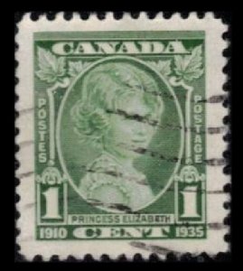 CANADA 1935 1c #211 PRINCESS ELIZABETH