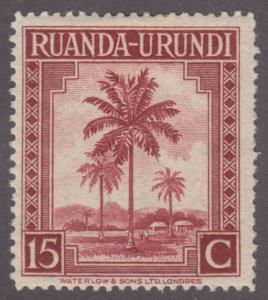 Ruanda-Urundi 70 Palm Trees 1942