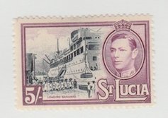 St. Lucia Scott #124 Stamp - Mint Single