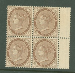 Jamaica #28 Unused Multiple