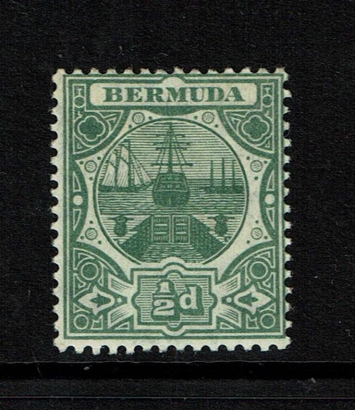 Bermuda SG# 36, Mint Hinged, Hinge Remnant - S5152