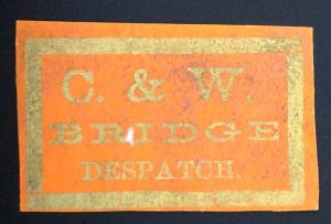 C. & W. Bridge Despatch - Bogus 7