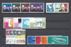 BRITISH ANTARCTIC TERRITORY 1966/81 Commemorative Sets MNH