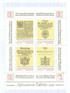 Denmark #772  Single (Complete Set)