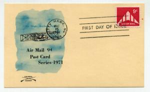 C77  9c Delta Plane, Colonial, FDC 