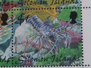 SOLOMON ISLAND -1999 SC#874 MARINE LIFE- PHILEXFRANCE'99 STAMP SHOW- S/S