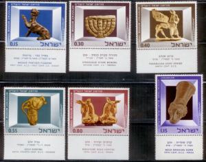 Israel 1966 SC# 323-28 with tab  MNH-OG L234