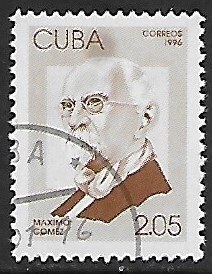Cuba # 3713 - Maximo Gomez, Patriot - unused CTO.....{Z19}