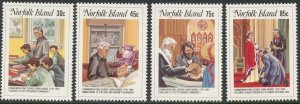NORFOLK ISLAND Sc#352-355 1984 Rev. Nobbs Complete Set OG Mint NH
