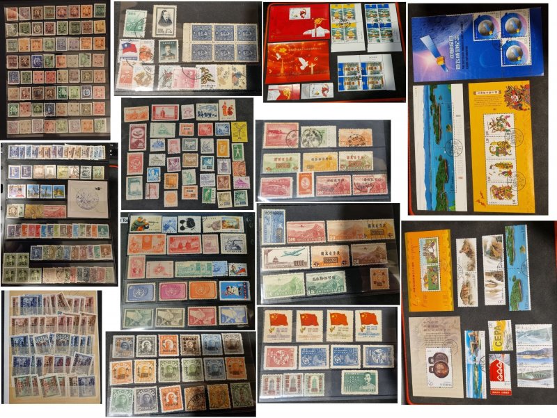 300+ china stamps huge old stamps collection postage due and more #531