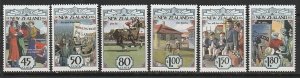 1993 New Zealand - Sc 1145-50 - MNH VF - 6 singles - 1930s