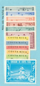 Costa Rica #C283/RA32  Single (Complete Set)