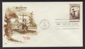 US 1470 Tom Sawyer Marg U/A FDC
