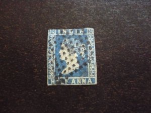 Stamps - India - Scott# 2 - Used Part Set of 1 Stamp