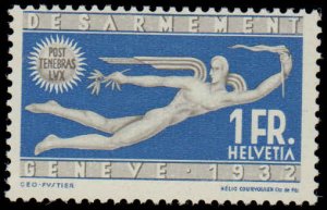 Switzerland #210-215, Complete Set(6), 1932, Hinged