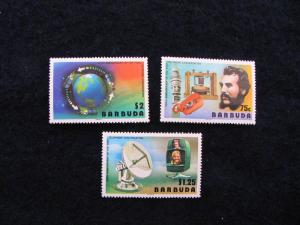 Barbuda - 1977 – Telephone Centenary – SC#’s 260-262 & 262a - MNH