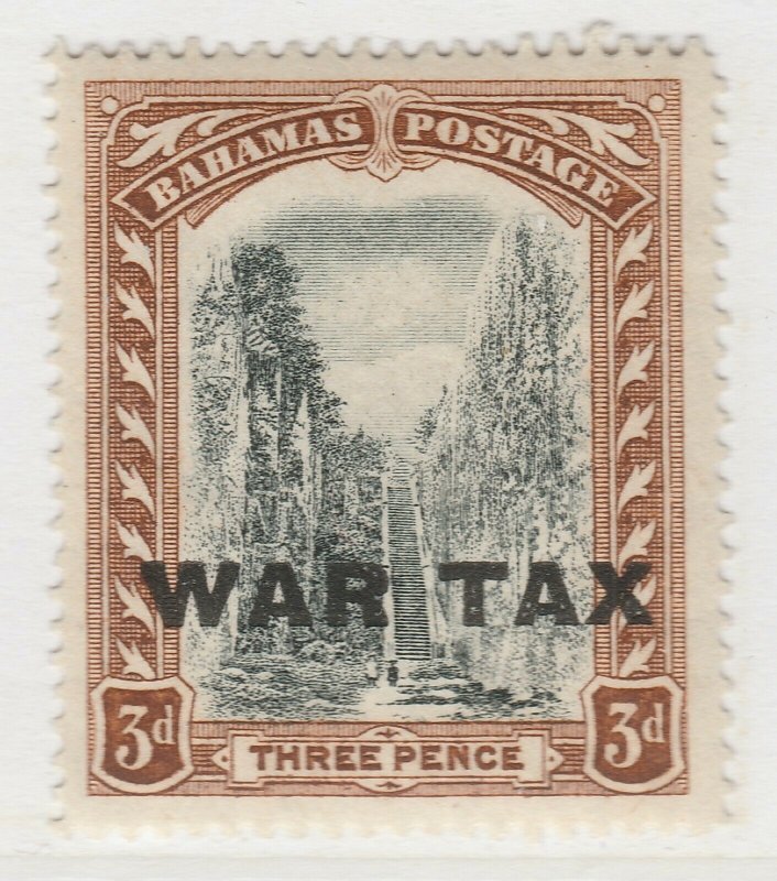 British Colony Bahamas War Tax 1919 Wmk Mult Crown CA 3d MH* Stamp A22P15F8691