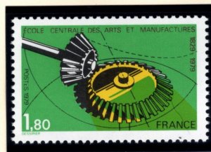 FRANCE Scott 1680 MNH** 1979 Technical school stamp