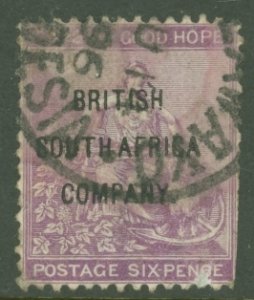 Rhodesia (1890-1923) #47v  Single