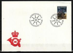 Denmark, Scott cat. 856. Motorcycle Racing issue. First day cover. ^