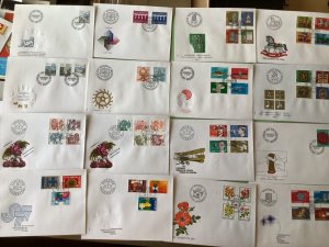 Switzerland postal  covers  16  items Ref A2177