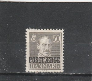 Denmark  Scott#   Q30  MH  (1945 Parcel Post)