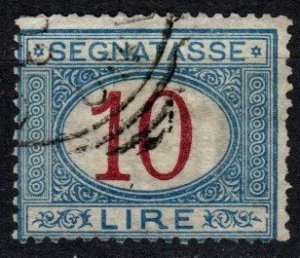 Italy #J20 F-VF Used CV $8.00 (X4891)