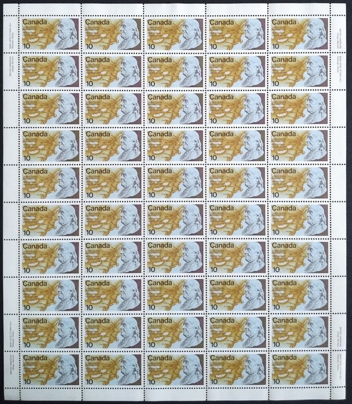 Canada 691 Sheet VF MNH