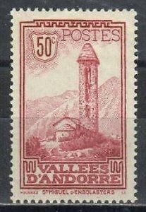 Andorra 37 St Miguel Tower mint
