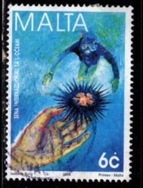 Malta - #947 Year of the Ocean - Used