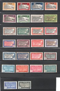 Togo  #216-23,226-9,231-6,238-0,242,244-5,247-8 VF, Unused,CV $19.15 ... 6380071