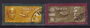 Malta   #575-576   used  1980  Europa