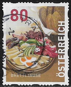 Austria #2805 Used Stamp - Assorted Foods