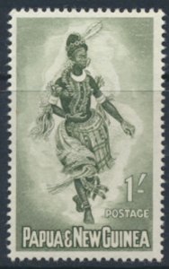 Papua and New Guinea  Female Dancer SG 30 Sc# 158 MLH see details & scans 