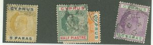 Cyprus #48-51  Multiple