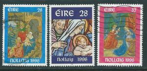 Ireland  Scott 1032-1034 Short set  Used   Christmas 