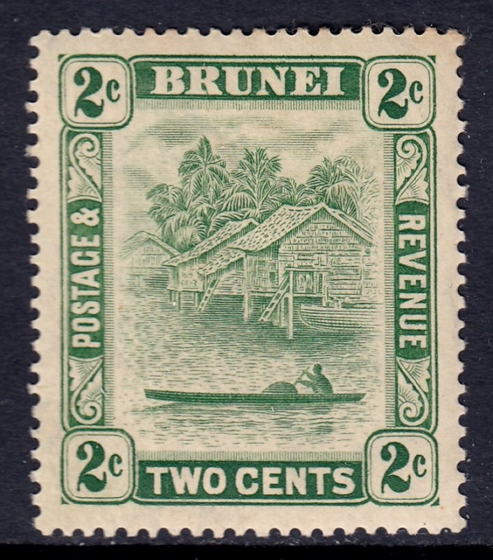 Brunei - Scott #45 - MH - Toning, pencil on reverse - SCV $2.40