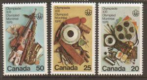 Canada #684-6 Mint Olympics