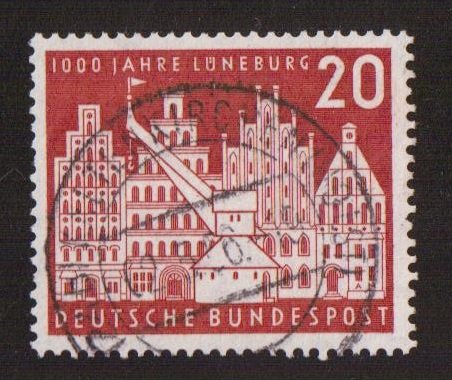 Germany  #741  used  1956  Luneburg