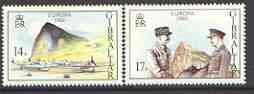 GIBRALTAR - 1982 - Europa, Operation Torch - Perf 2v Set - Mint Never Hinged